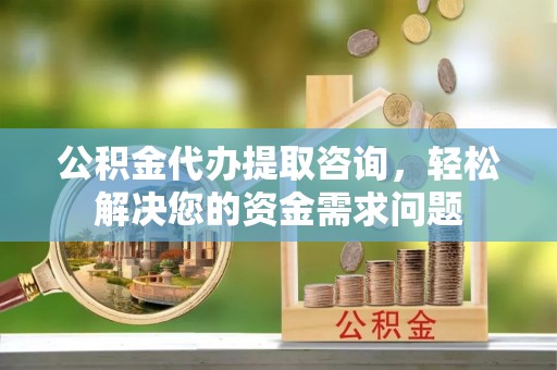 北海新区公积金代办提取咨询，轻松解决您的资金需求问题