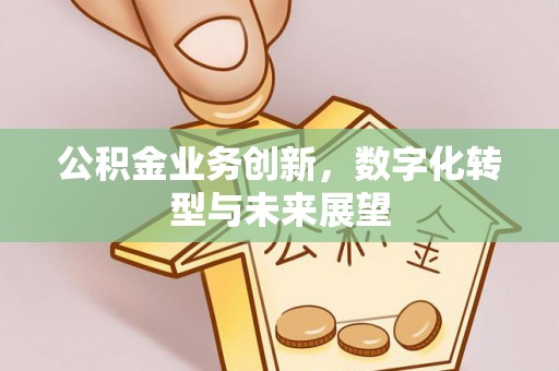 北海新区公积金业务创新，数字化转型与未来展望